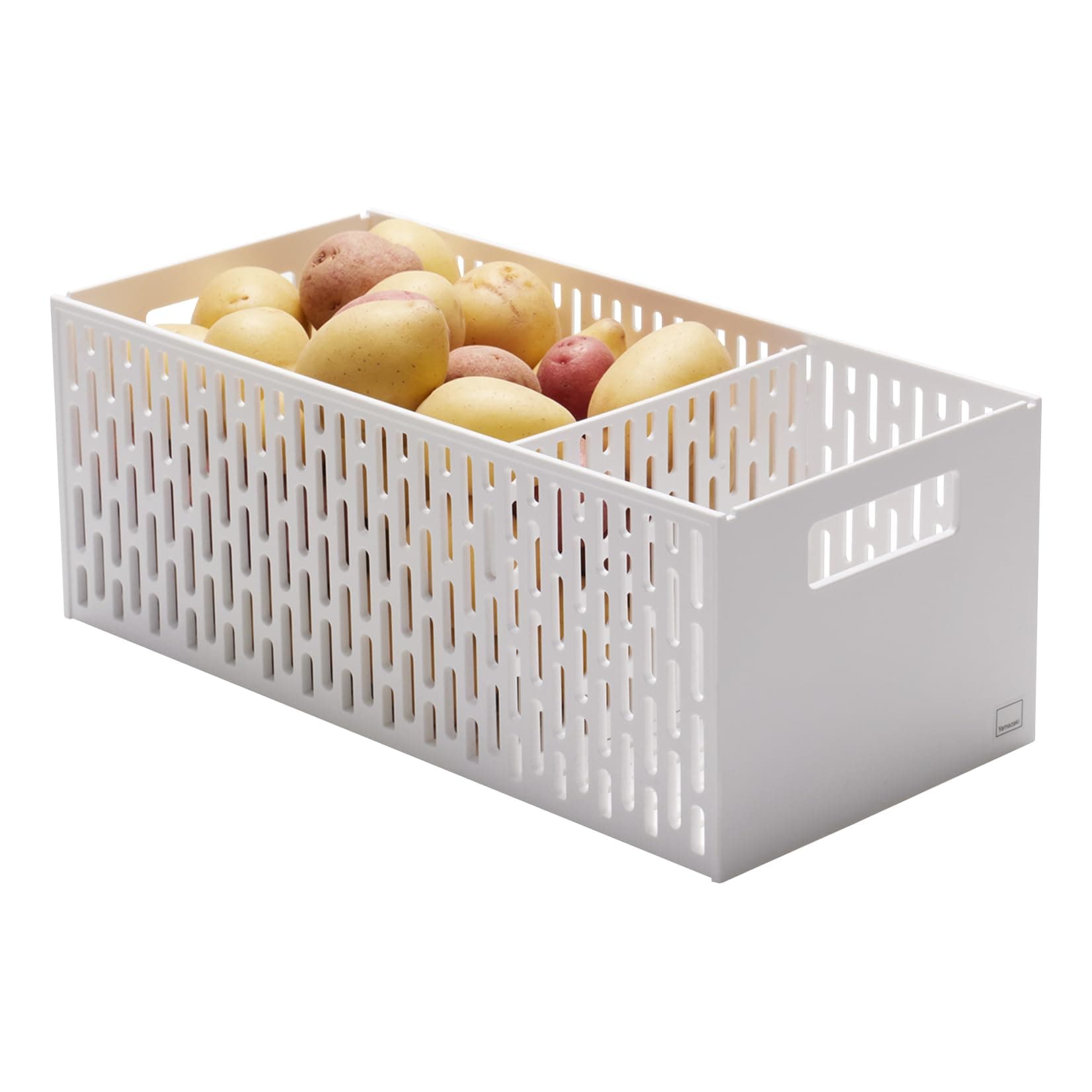 YAMAZAKI Home Tower Stacking Baskets / Fruit Basket/ Vegetable Basket - Abs Plastic -