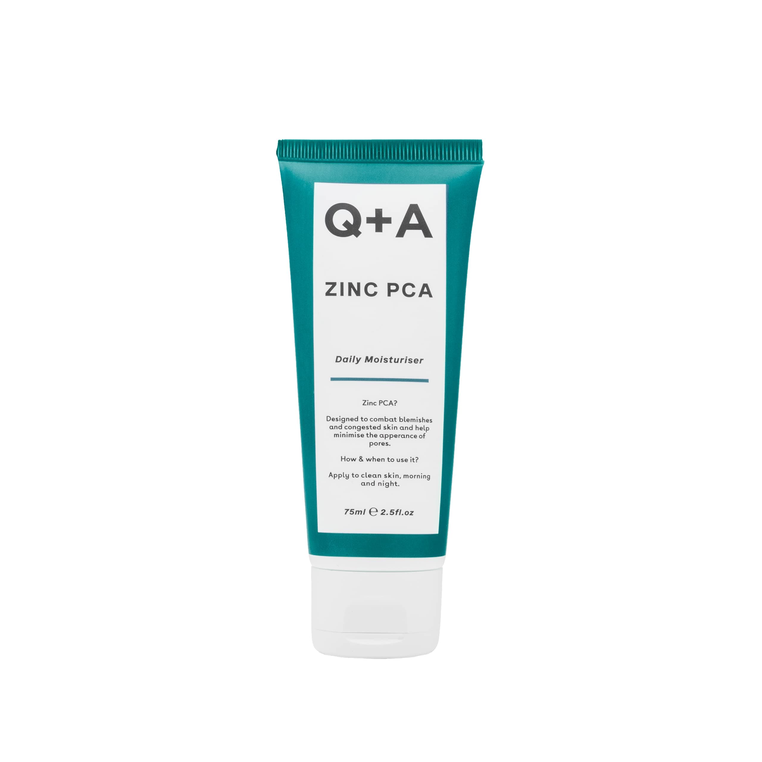 Q+A Zinc PCA Daily Moisturizer, 75ml