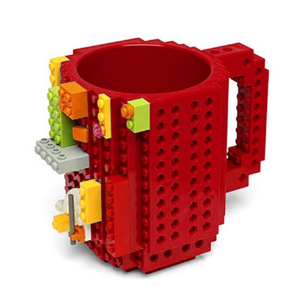 HATU Build-On Brick Mug (Red)