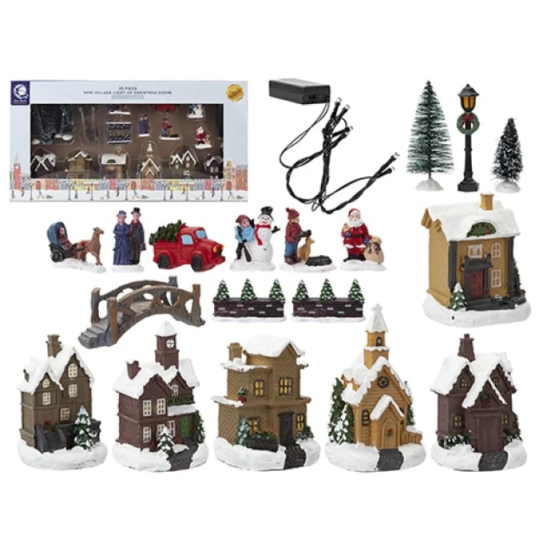 Snow White Mini Village Set | 25 Pieces