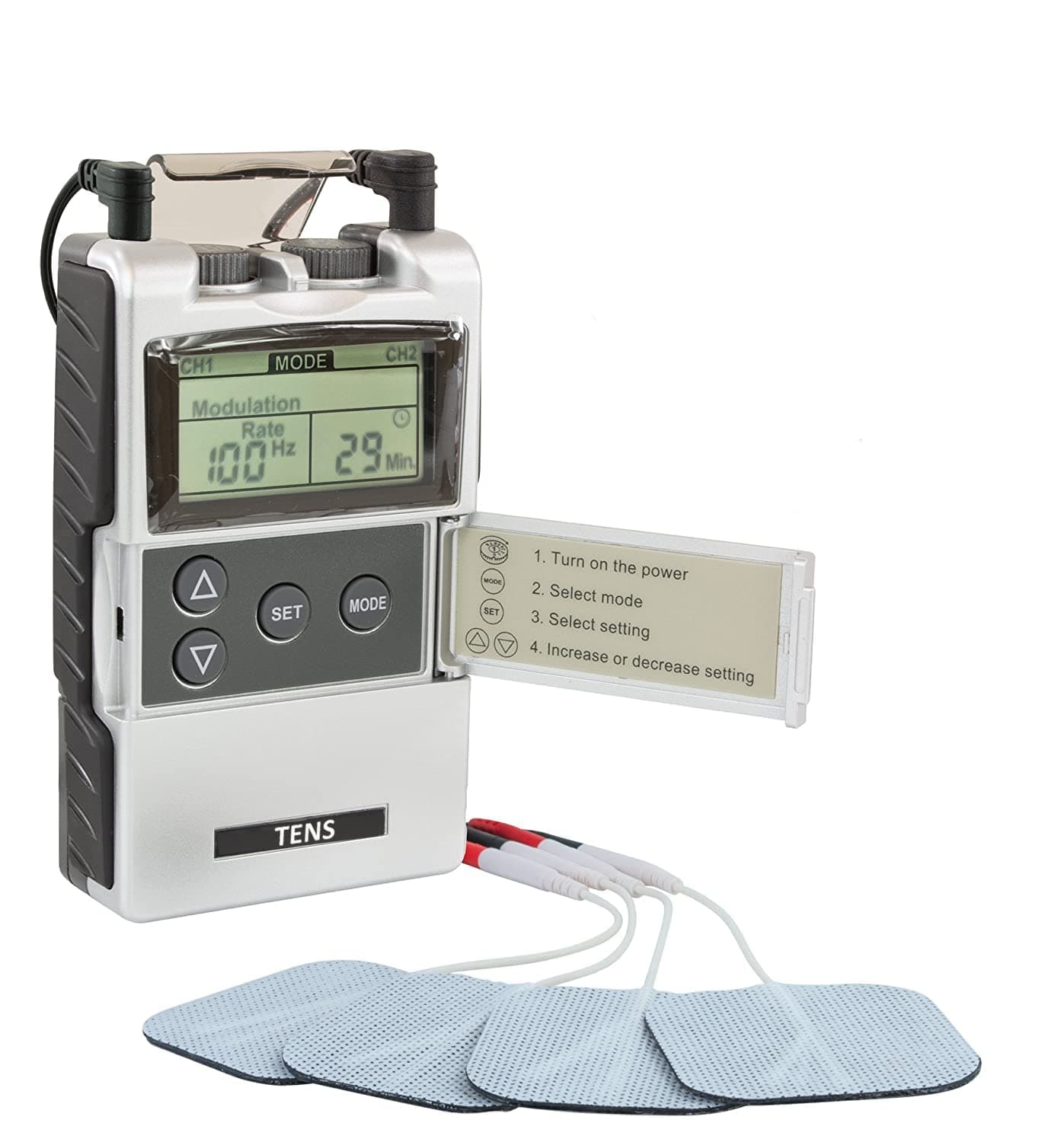 Physical Therapy Electrical Stimulation Machine with Tens Unit for Pain Relief, Transcutaneous Acupoint Stimulation, Safe and Practical, Suitable for Various Body Parts