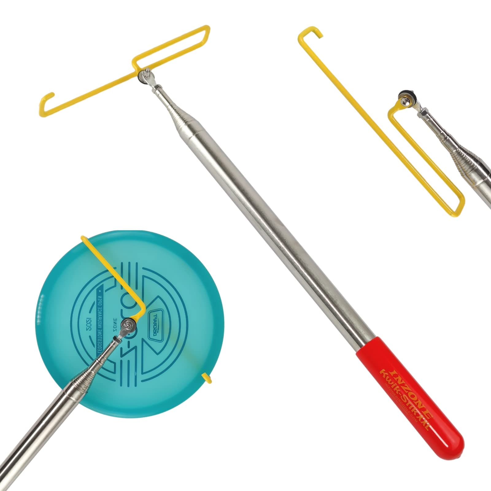 InZone Disc GolfKwik-Stik XXL Golf Disc Retriever