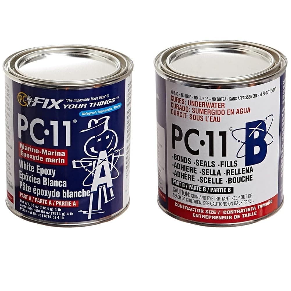 PC-11 Two-Part Marine Grade Epoxy Adhesive Paste 4 lb 640111 1