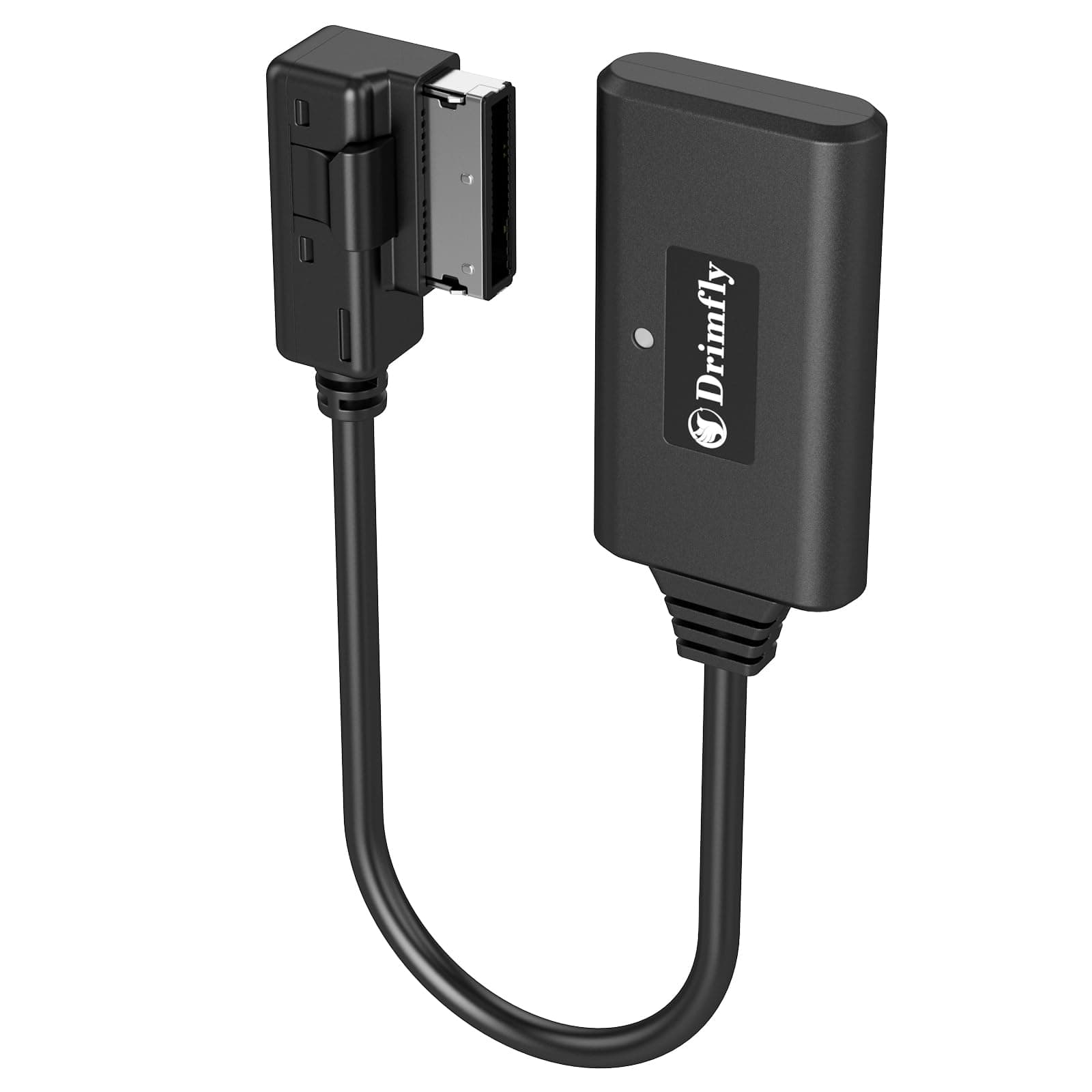 Bluetooth Car kit for Mercedes-Benz,Media Interface AUX Wireless Adator,Compatible with iPhone Android Smartphones,Works with Mercedes Equipped with MMI Rectangular Socket ONLY