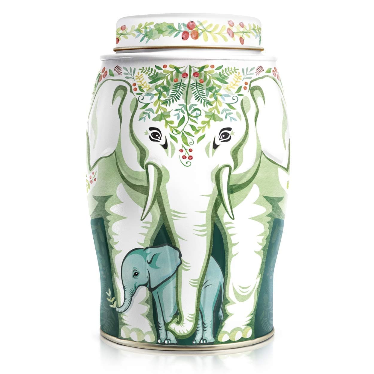 Williamson Tea 40's Elephants - Winter Wreath