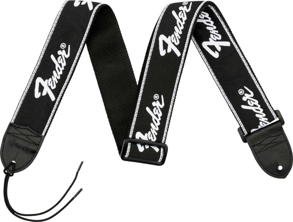 Fender Woven Guitar Strap Running Logo 990671000
