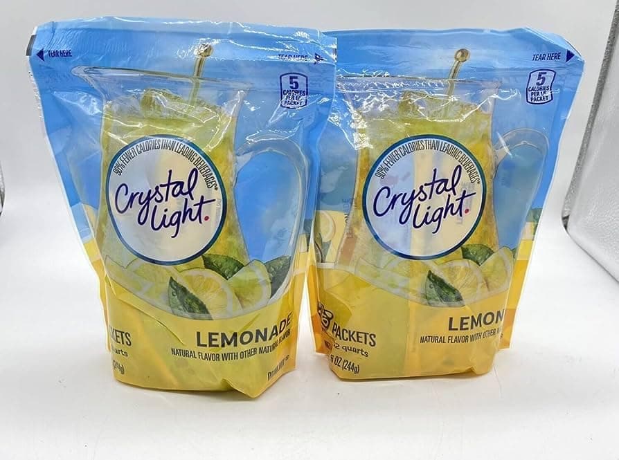Crystal Light Lemonade Drink Mix - 8.6 oz - 16 ct - 2 pk ( 32 ct total) packed