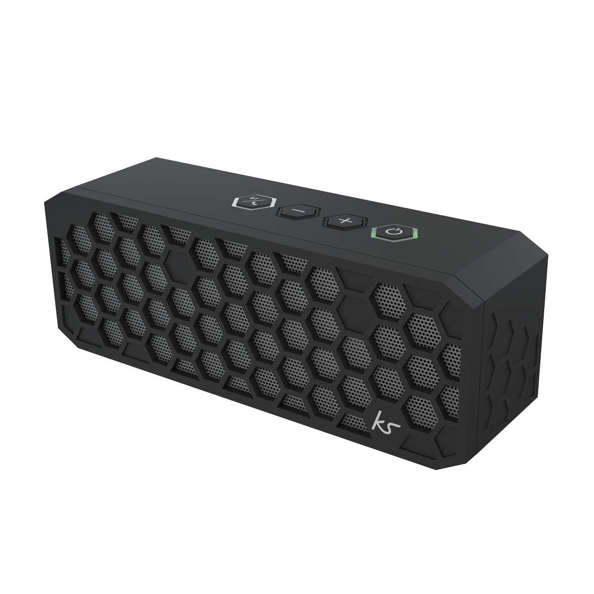 KitSound Hive2 Bluetooth Wireless Stereo Speaker for Smartphones - Black