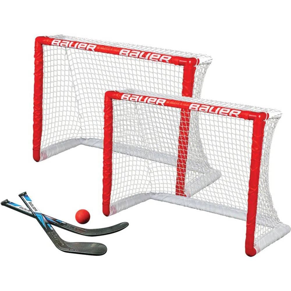 Knee Hockey Goal Set (Twin Pack), Red