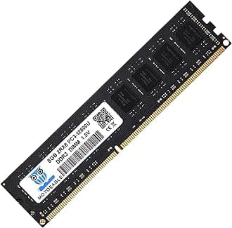 8GB DDR3 1600MHz PC3-12800U-11 Non ECC Unbuffered 1.5V 2Rx8 Dual Rank 240 Pin UDIMM Desktop Memory RAM Module Upgrade