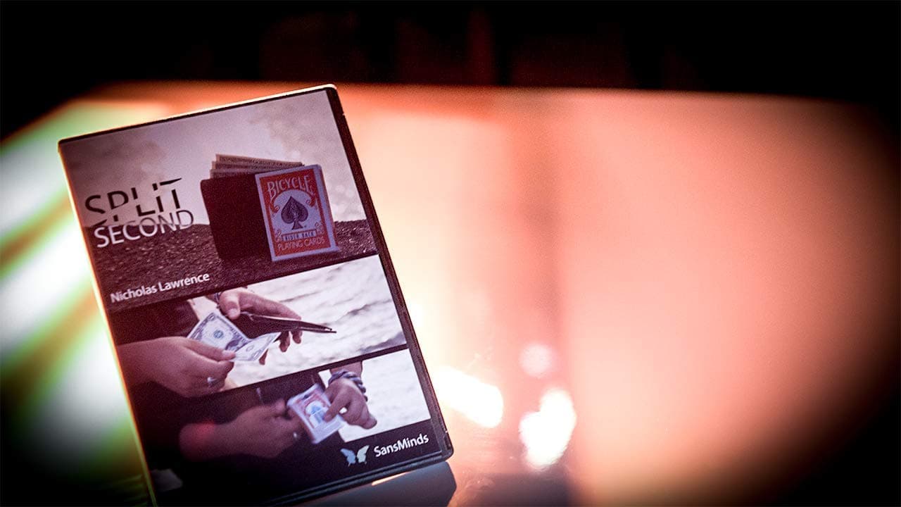 Murphy's Magic Split Second (Blue) by Nicholas Lawrence and SansMinds - DVD