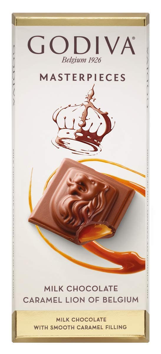 Godiva Masterpiece Caramel Milk Chocolate, 86g