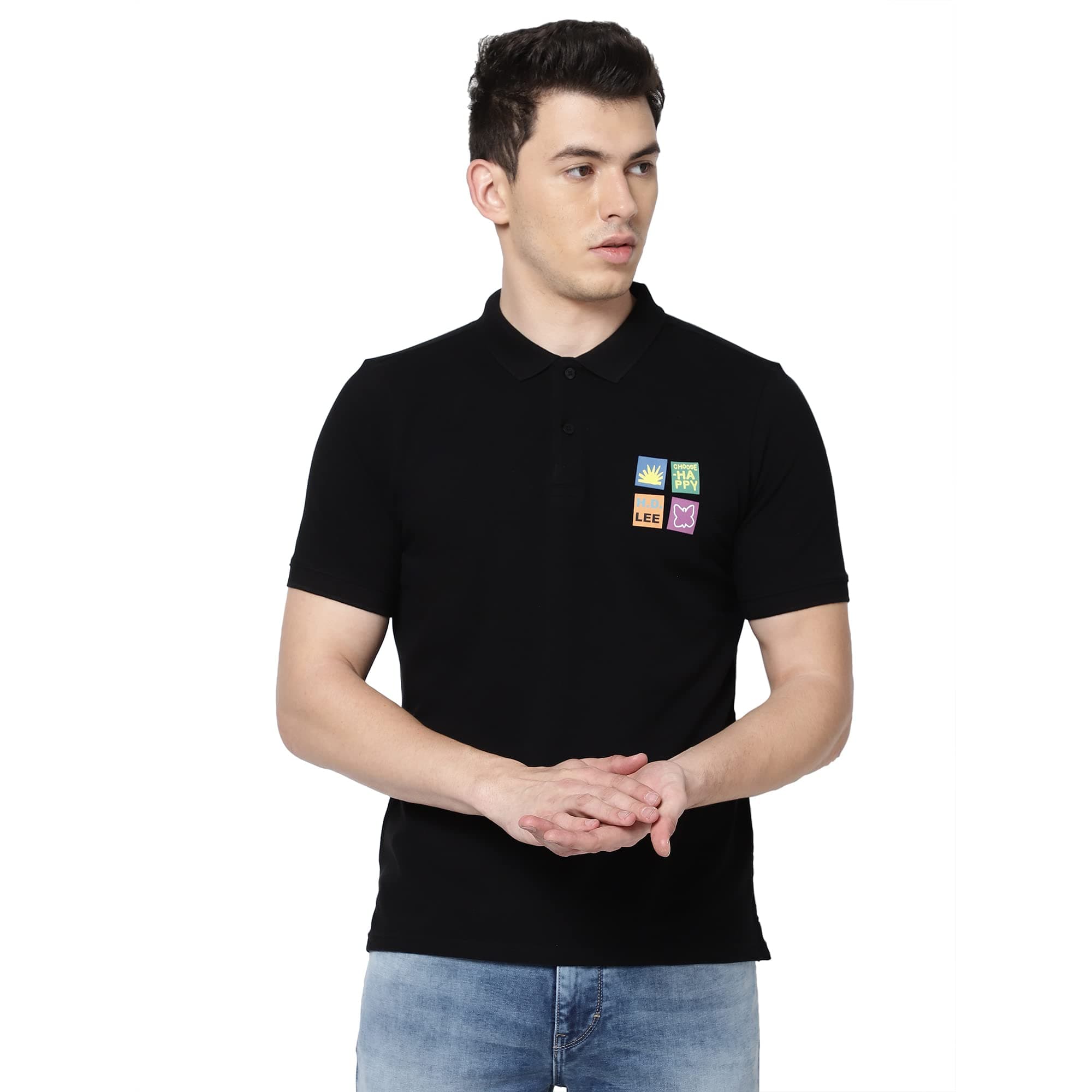 LeeMen Placement Print T Shirt