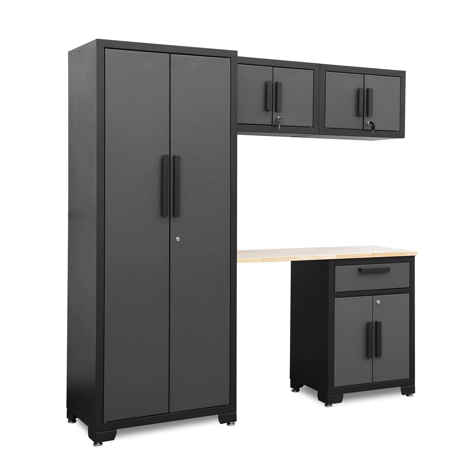 5 Piece Garage Cabinets Storage