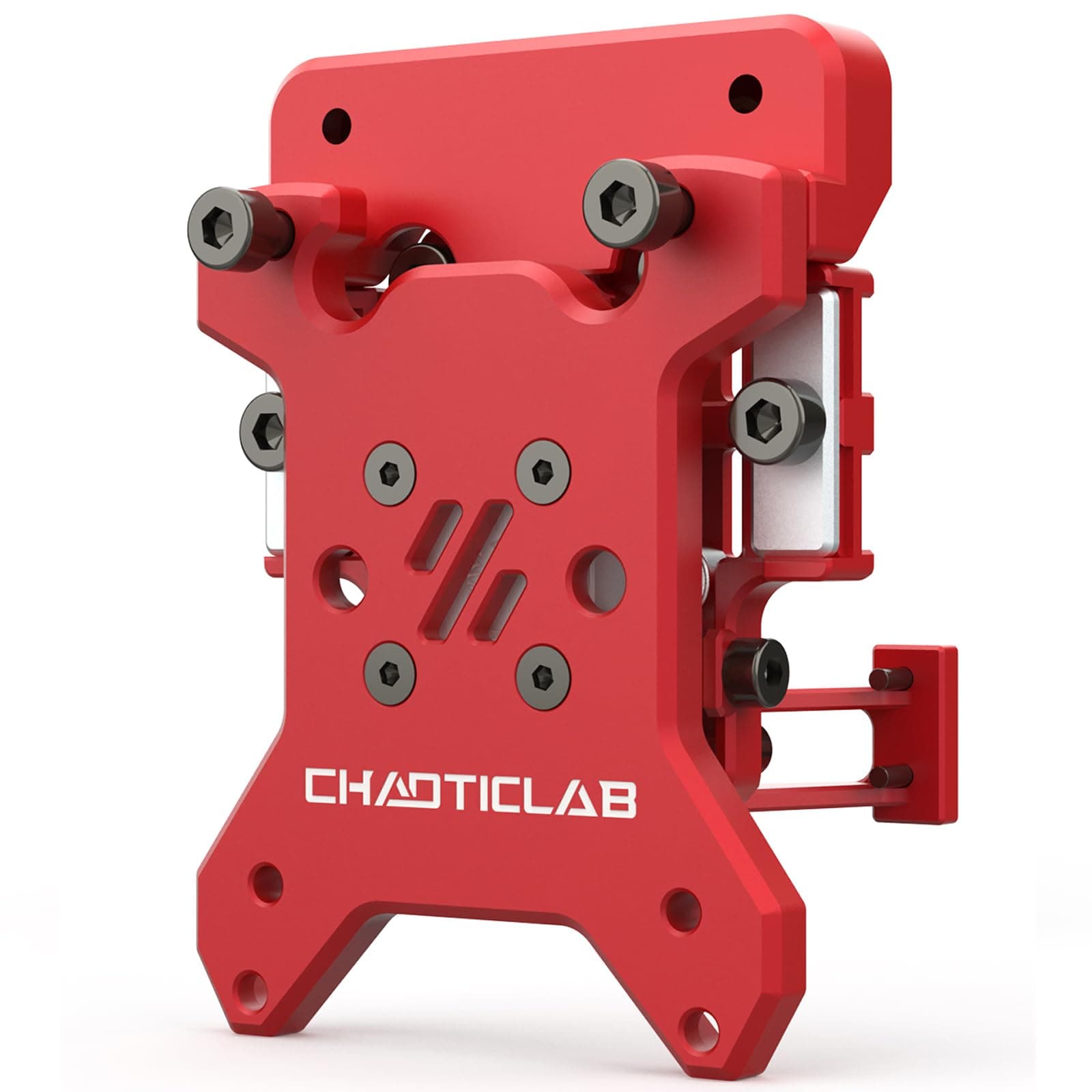 Voron Tap V2.0, Voron CNC Tap Leveling Sensor for Voron2.4 R2 / Trident 3D Printers, All Metal CNC Machining, Support 5-24V, Only for MGN12 X-Axis, Red