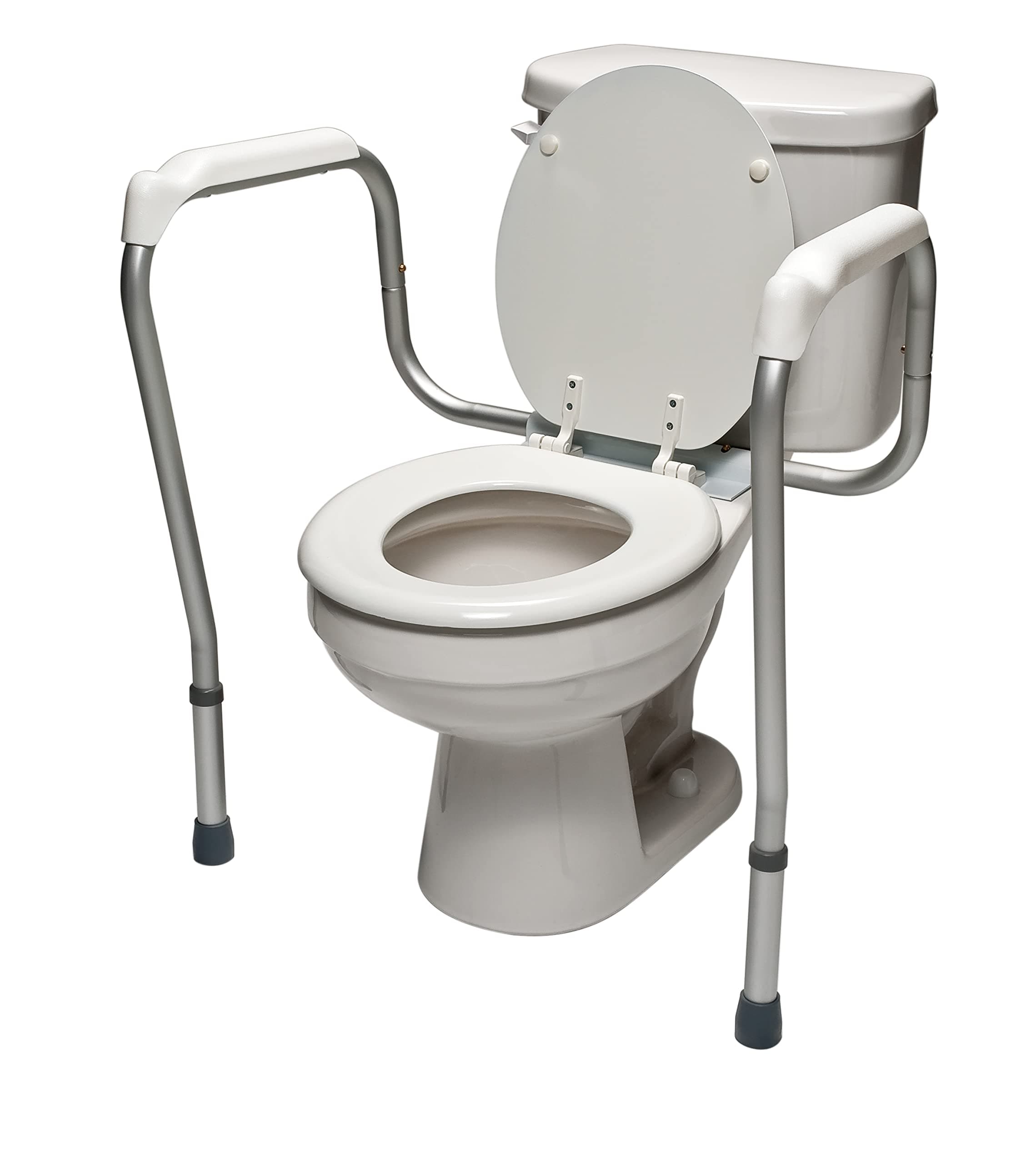Lumex Versaframe Adjustable Toilet Safety Frame, Grey