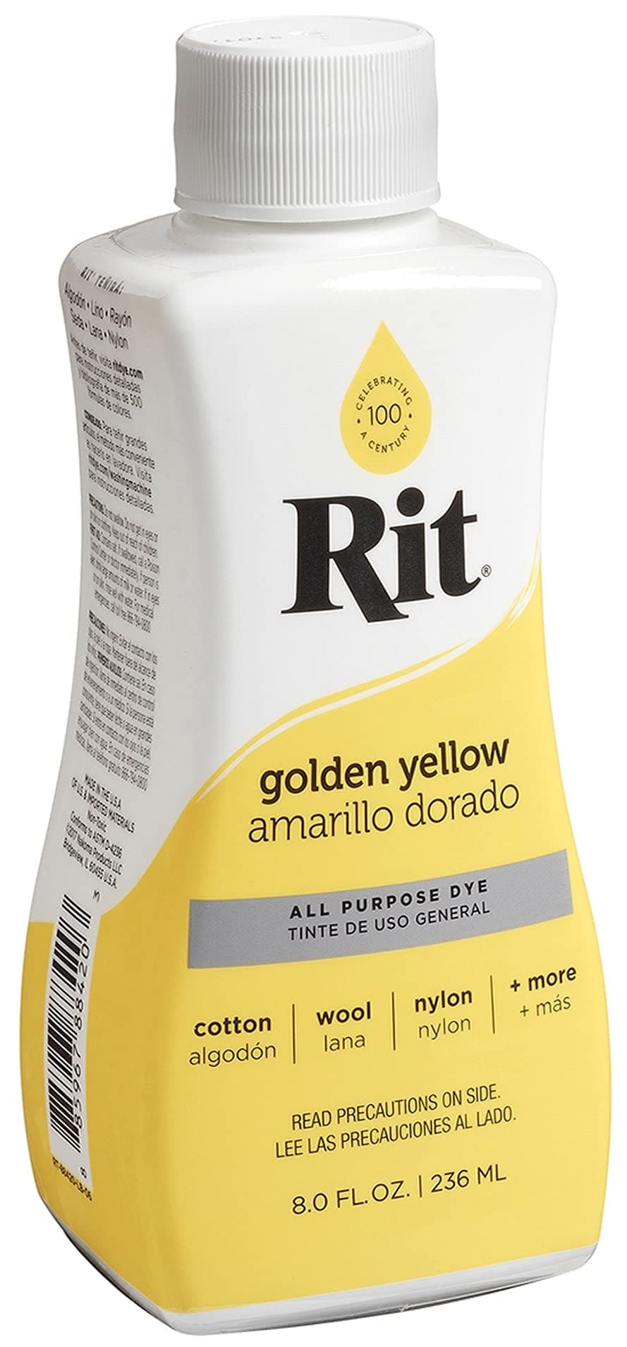 Rit Dye Liquid 8oz-Golden Yellow
