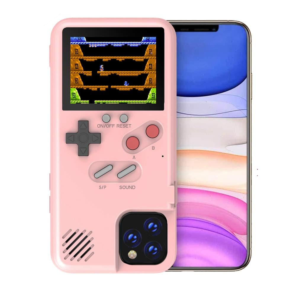 Game Case for iPhone 8 Plus for Women, Funny Case for iPhone 6P/6SP/7P/8P, 5.5 Inch Pink
