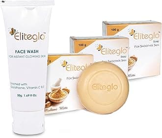 ONE GLUTATHIONE FACE WASH AND MULTANI MITTI THREE SOAP COMBO