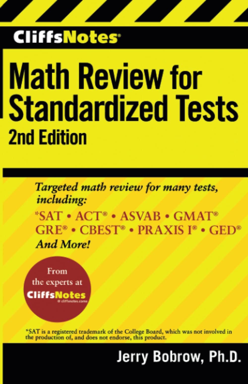 CliffsNotes Math Review for Standardized Tests: 2nd Edition