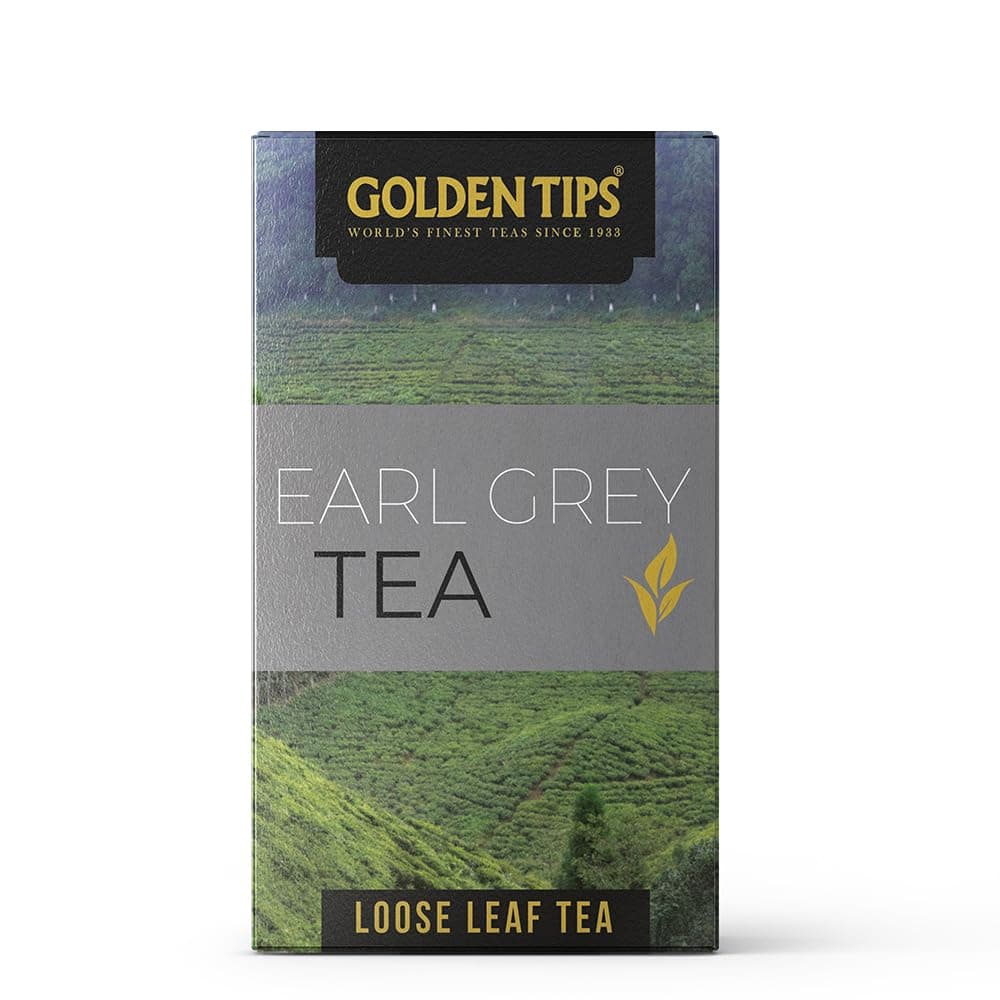 Earl Grey Loose Leaf Black Tea,Full-Leaf Blend Infused with Bergamot, Refreshing & Citrusy Flavor, Classic English Tea, Aromatic & Rich Taste (100 Gram 50 cups)