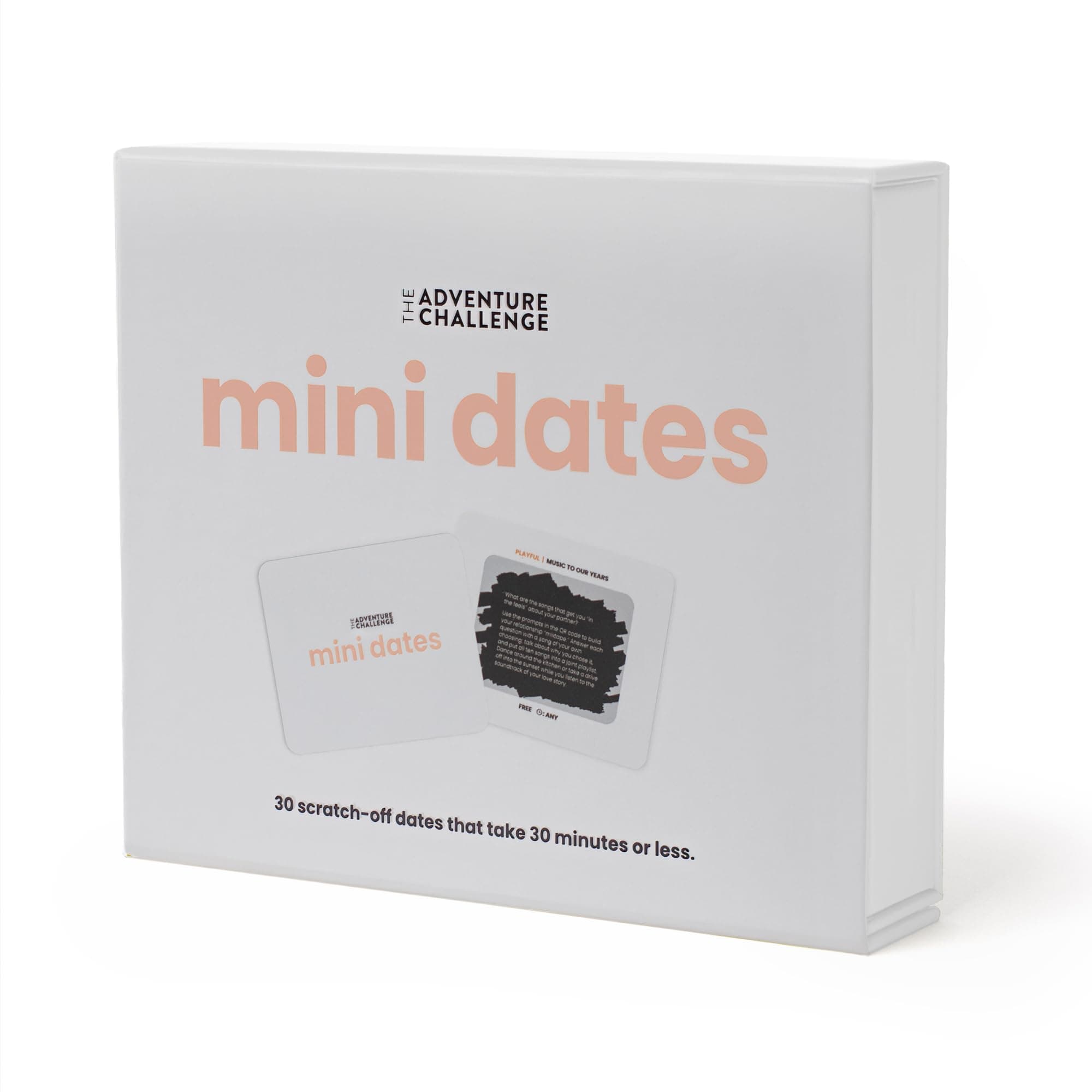 The Adventure Challenge Mini Dates - 30 New Scratch Off Games for Couples, Quick & Easy Date Night Ideas, Ideal Couple's Gift