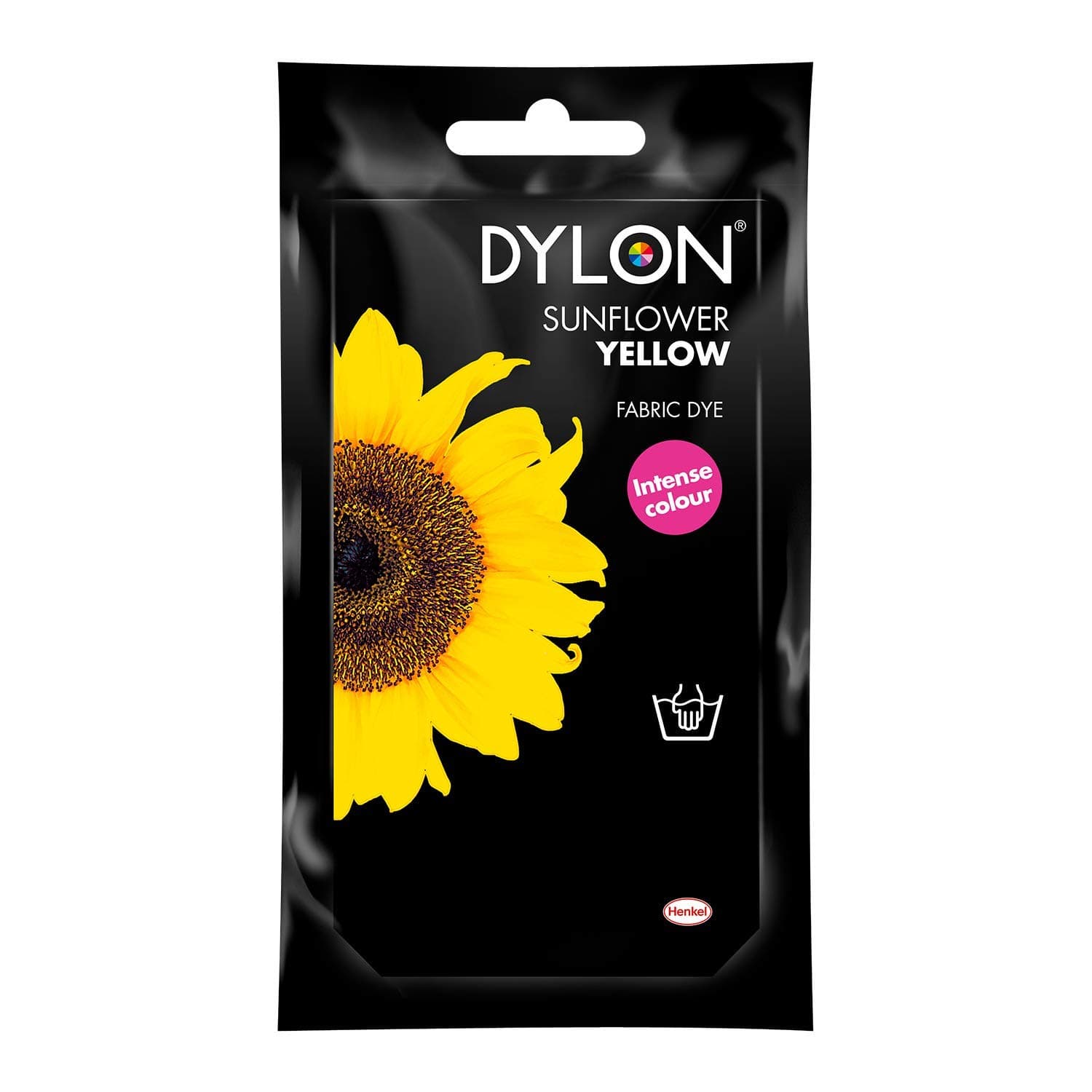 Hand Dye, Fabric Dye Sachet for Clothes & Soft Furnishings, 50g - Sunflower Yellow