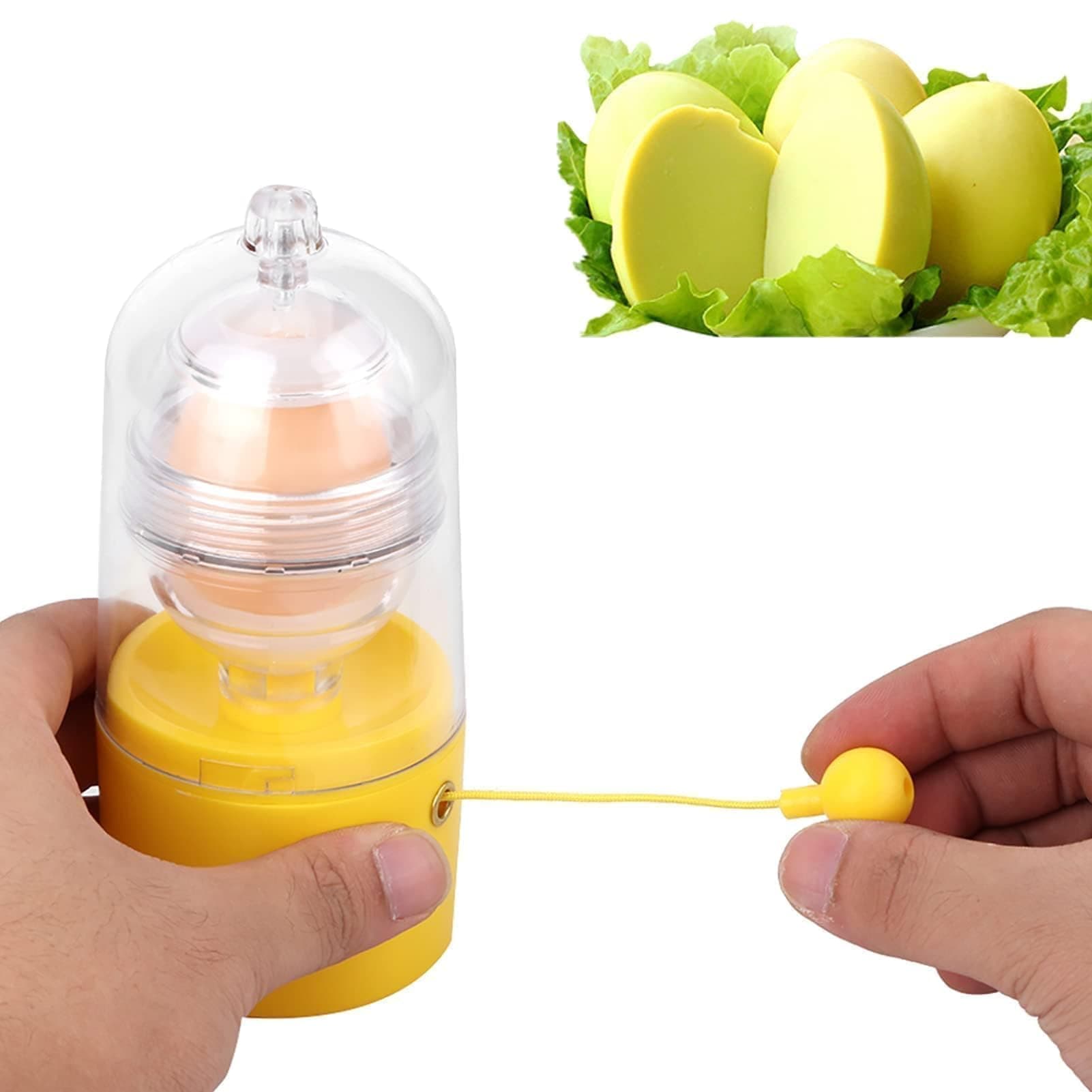Manual Egg Shakers, Egg White and Yolk Spin Mixer Egg Scrambler for Making Hard Boiled Golden Eggs