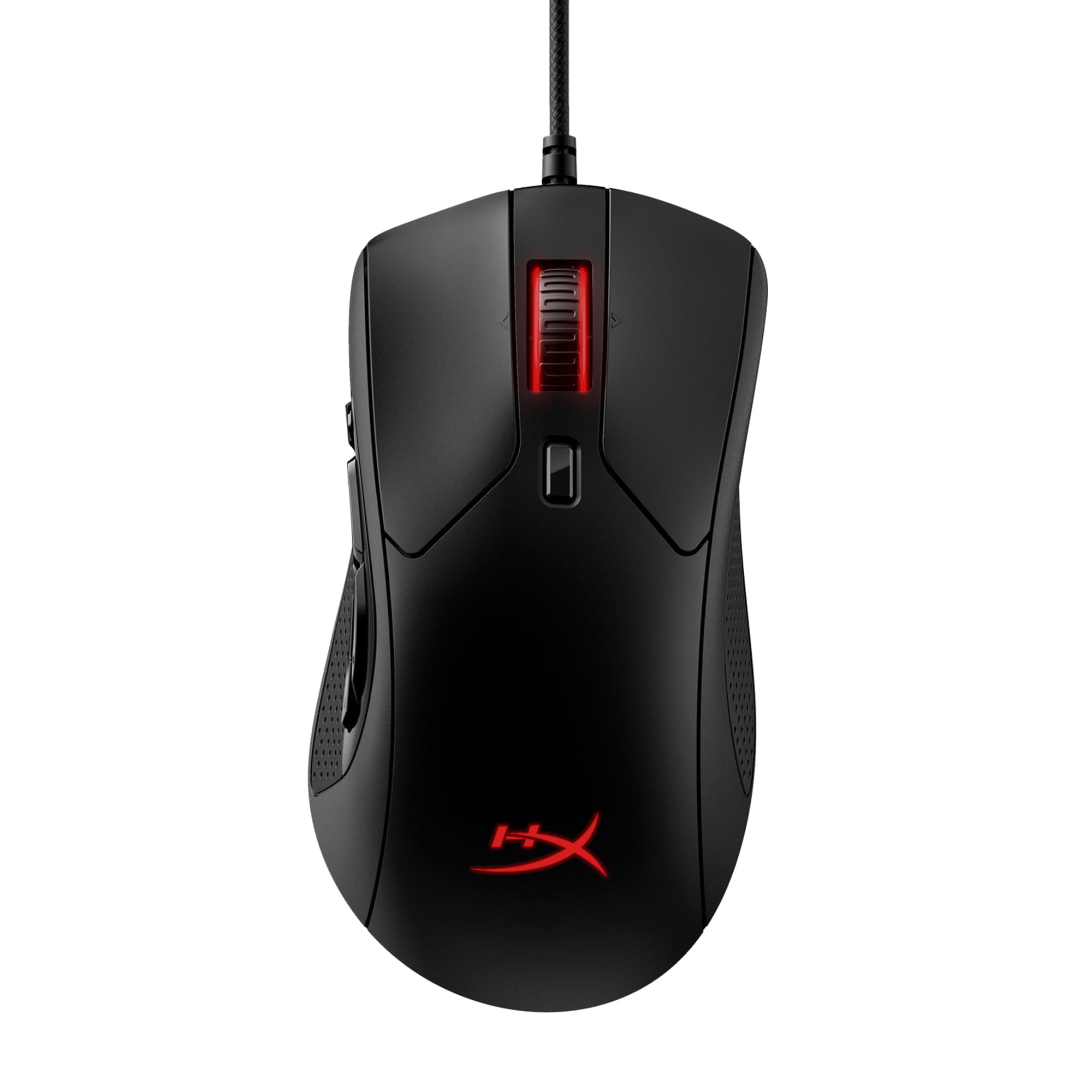 HyperX Pulsefire Raid – Gaming Mouse, 11 Programmable Buttons, RGB, Ergonomic Design, Comfortable Side Grips, Software-Controlled Customization,Black