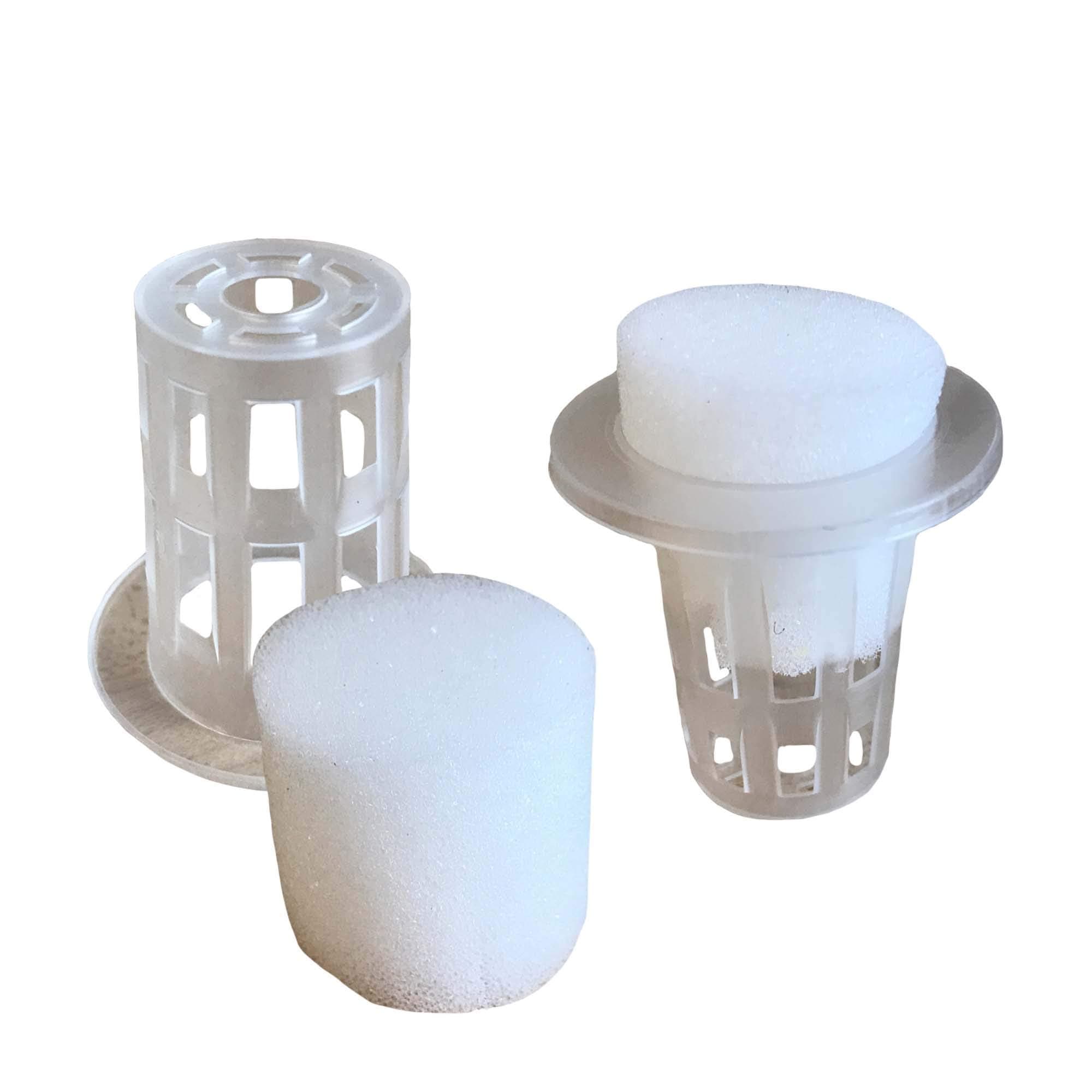 Think Crucial Replacement Clone Your Own Plant Cutting Kit – Replacement for AeroGarden - 7 Cloning Baskets & 21 Cloning Sponges – Fits All AeroGardens with Bubbler Aeration – Bulk (28 Pack)