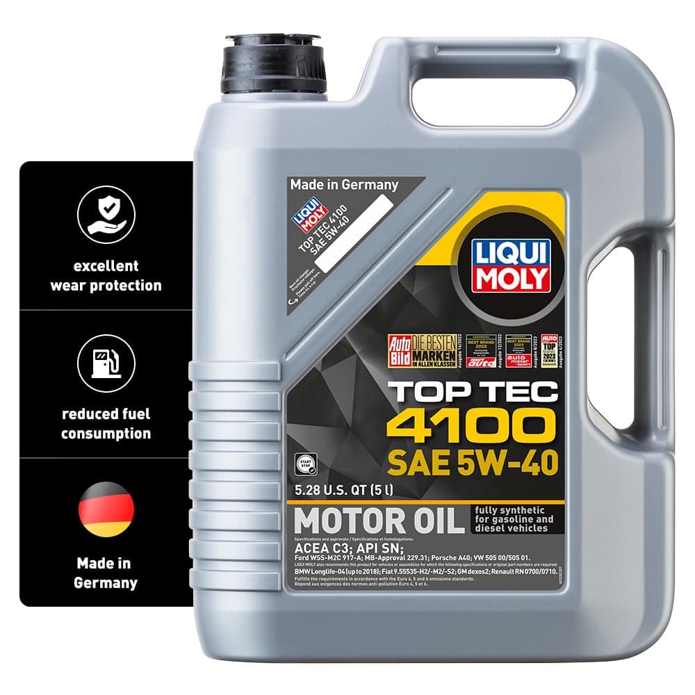 2330 5W-40 Top Tec Engine Oil, 5L Volume