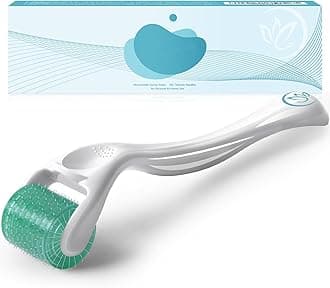Derma Roller Microneedle Roller, 192 Titanium Microneedling Roller For Women and Men | Micro Needle Roller