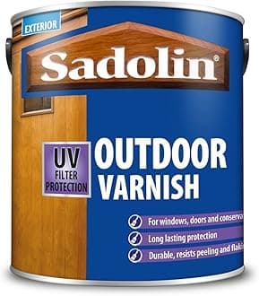 Sadolin Outdoor Varnish 750 ml Matt Finish