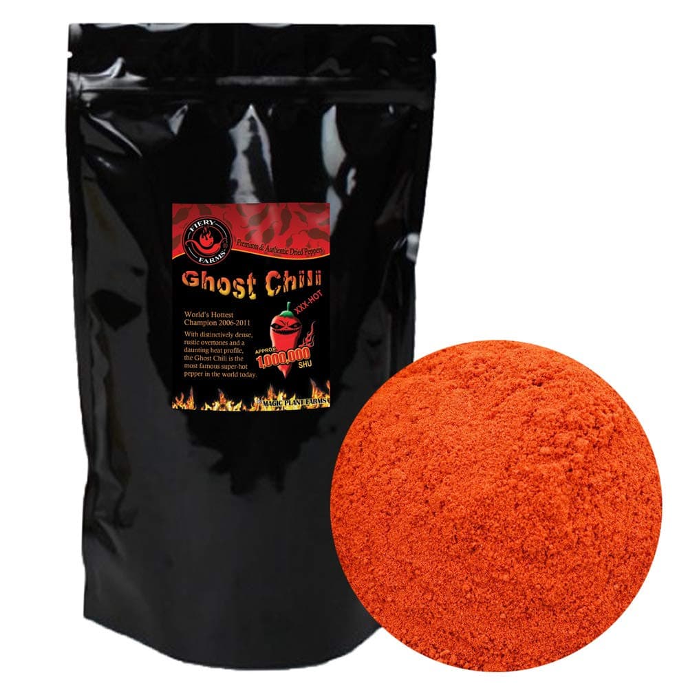 Bhut Jolokia Powder | Fine Ground Ghost Pepper Bulk (1lb)