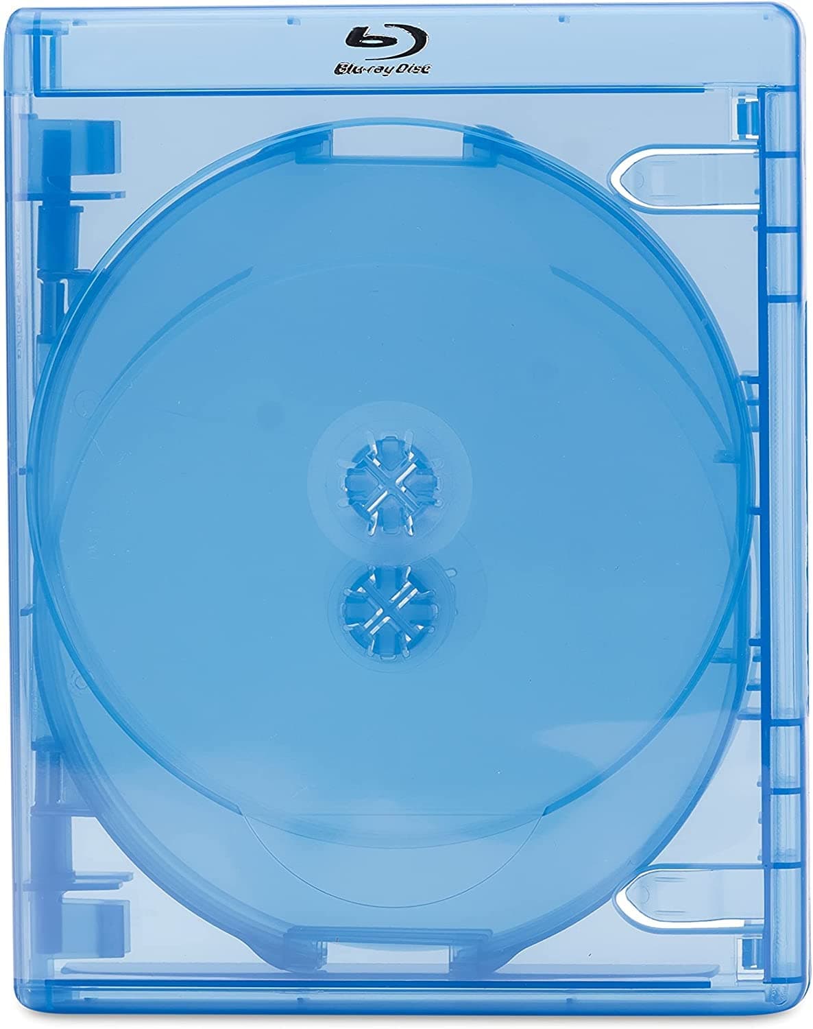 1 x Amaray 6-Disc Blu-ray Disc Case With 21mm Spine and Outer Sleeve For Artwork Inlay. Has silver Embossed Blu Ray Logo And Holds Six Discs Of Any Format by Dragon Trading