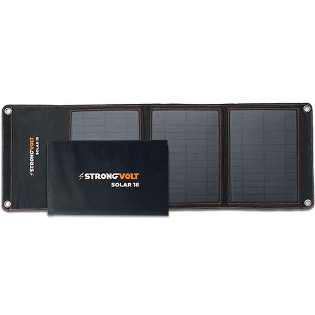 StrongVolt SV-18WFLDBLK Strong Volt Solar 18 Charger
