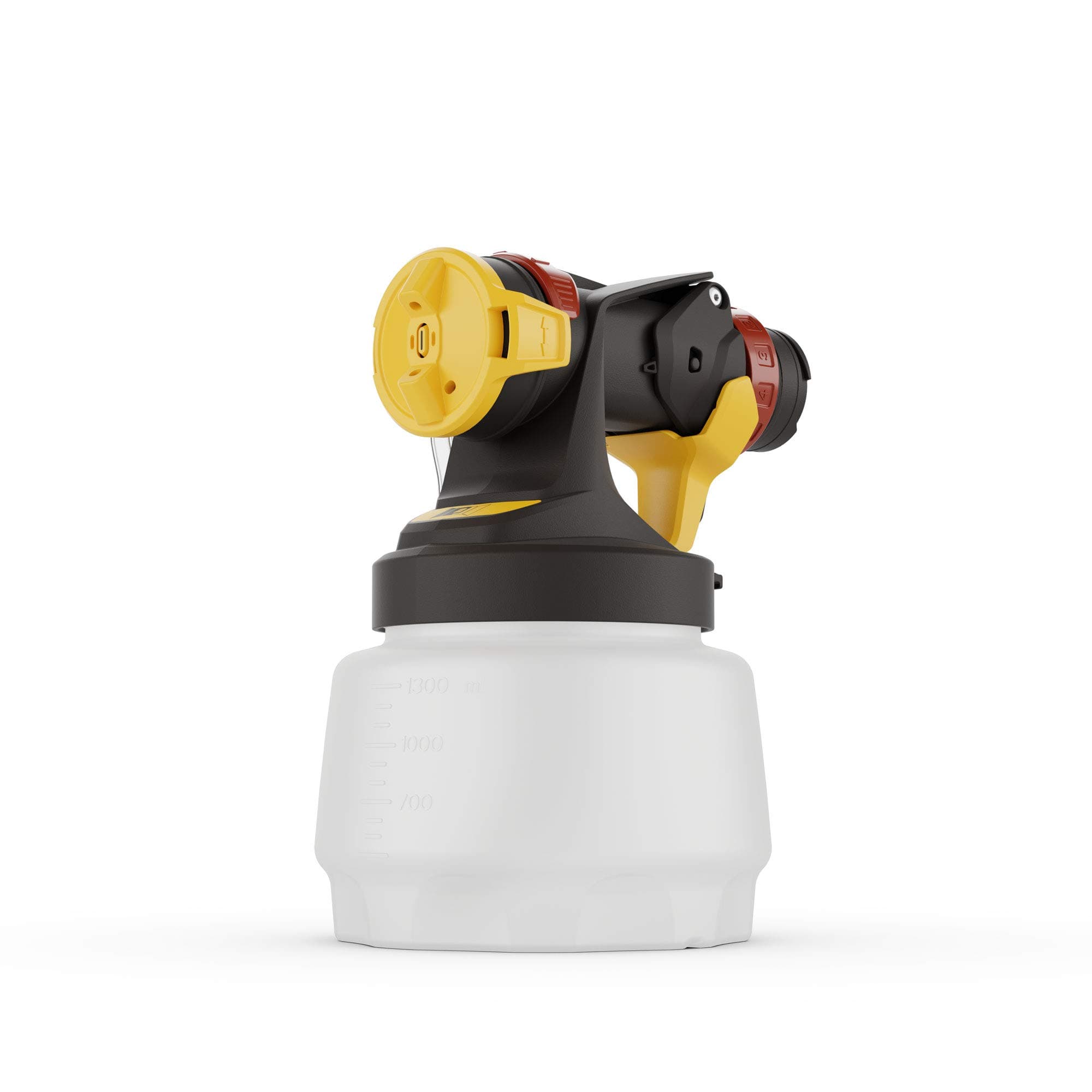 Spray Attachment Wall Extra I-Spray 1300, Accessory for WAGNER paint sprayer FLEXiO for Wall and Ceiling paint - interior and exterior usage, 1300 ml Container
