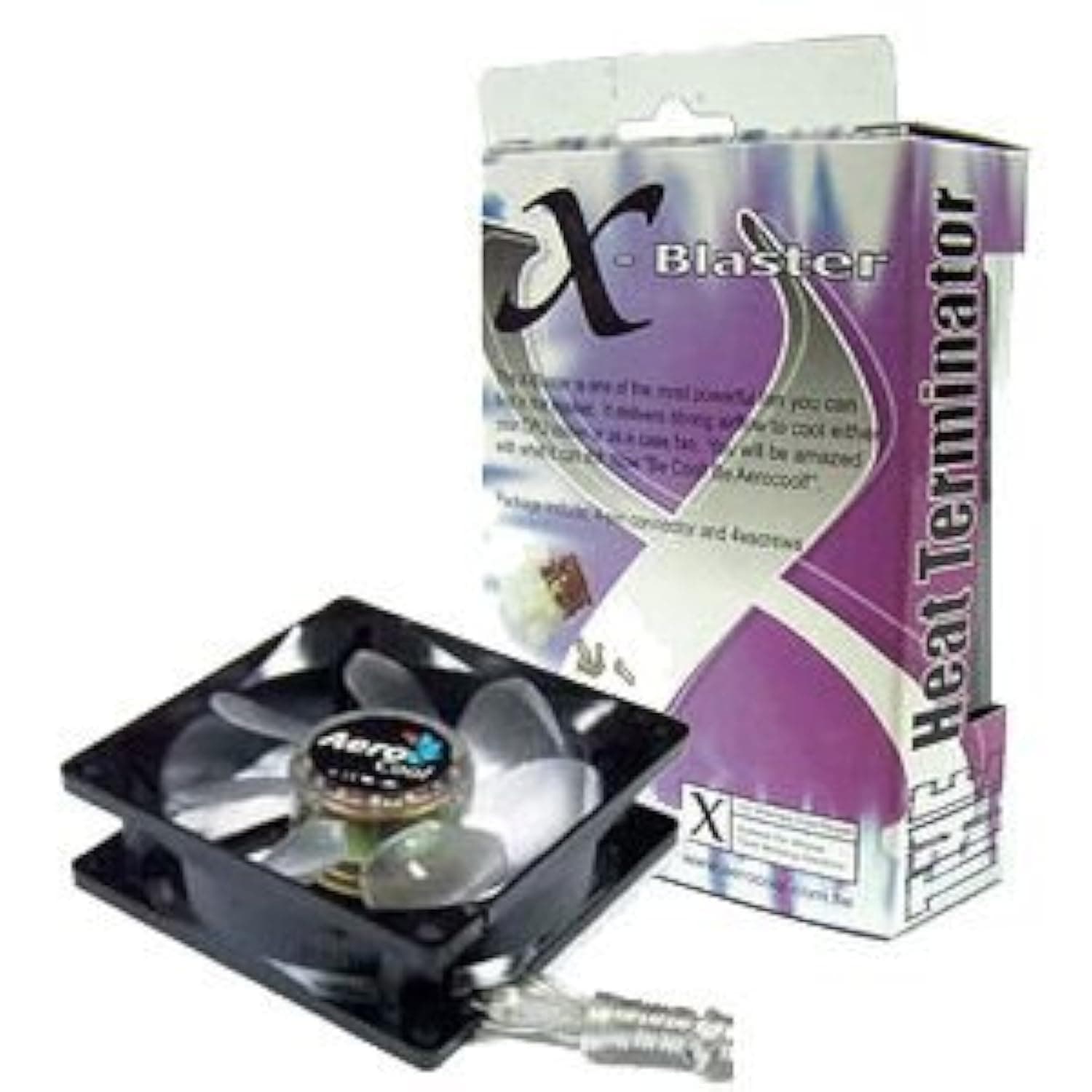 AeroCoolX-Blaster 80mm Fan Black Retail