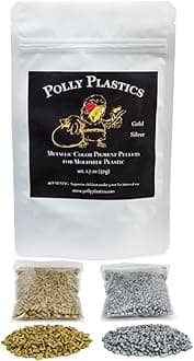 Gold and Silver Kit for Moldable Plastic Pellets
