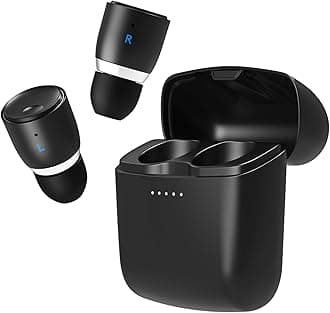 Cambridge Audio Melomania 1+ True Wireless Earbuds - Bluetooth 5.0, Hi-Fi Sound, In Ear Headphones for iPhone and Android with Charging Case and App Control (Black)