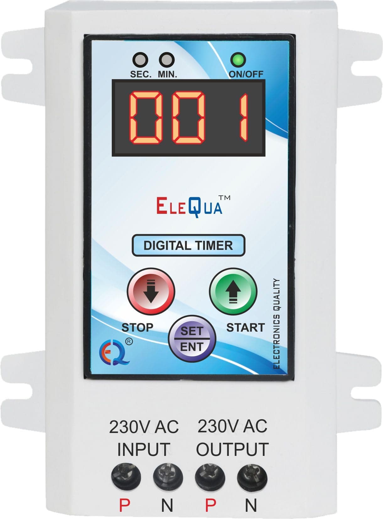 Cyclic Timer (ON/Off in SEC./MIN.) for Fogger,Hydrophonics and Other cyclic & Auto Stop Application Up to 1Hp/15A