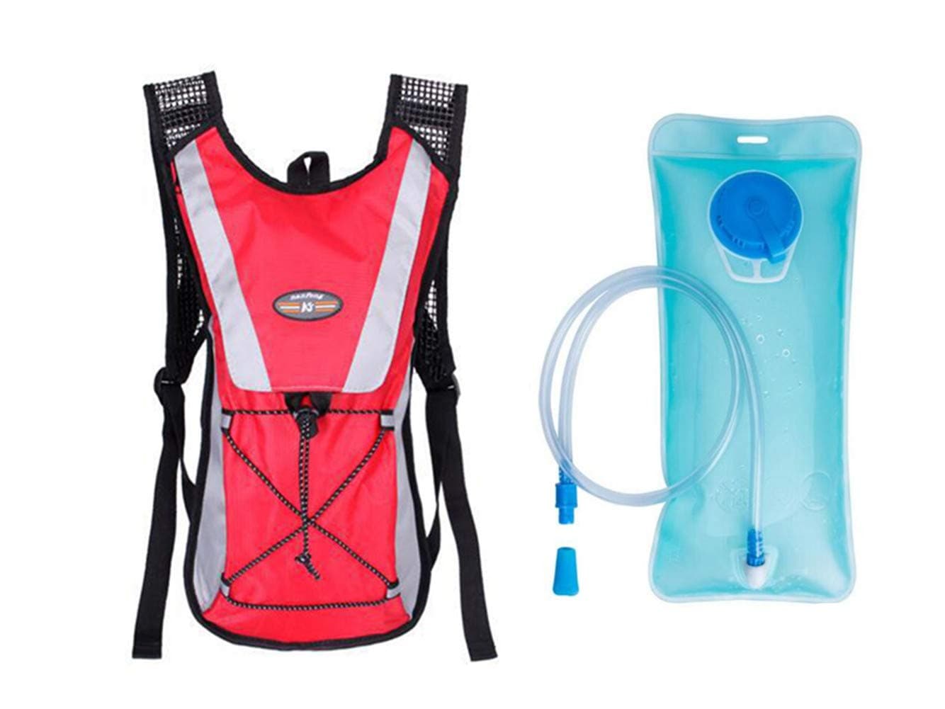 Monvecle Hydration Pack Water Rucksack Backpack Bladder Bag Cycling Bicycle Bike/Hiking Climbing Pouch + 2L Hydration Bladder