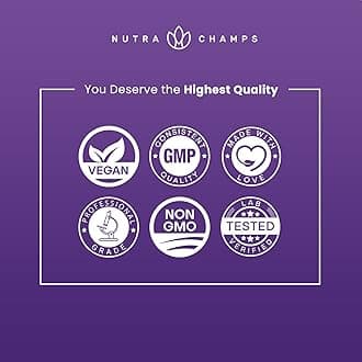 NutraChamps Melatonin Gummies for Adults, Extra Strength Sleep Aid Vitamins, 5mg or 10mg Dose, Vegan Natural Strawberry Flavor Supplement for Better Sleep, Healthy Sleep Cycles, 60 Gummies