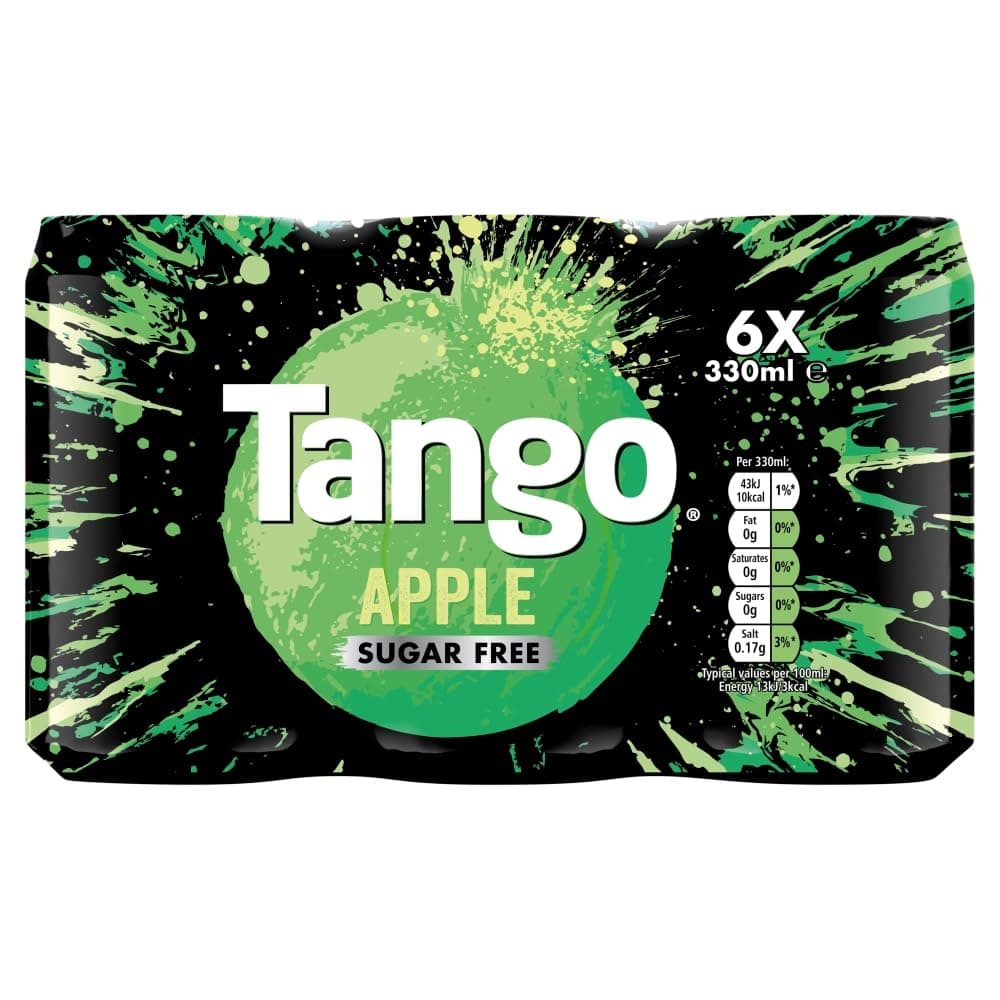 Tango Apple Sugar Free, 6 x 330ml