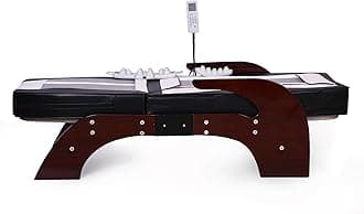 Far Infrared Thermal Therapy Full Body Neck Spine Leg Acupressure Electric Automatic Jade Roller Massage Bed Table -Tourmaline Jade Massage Bed