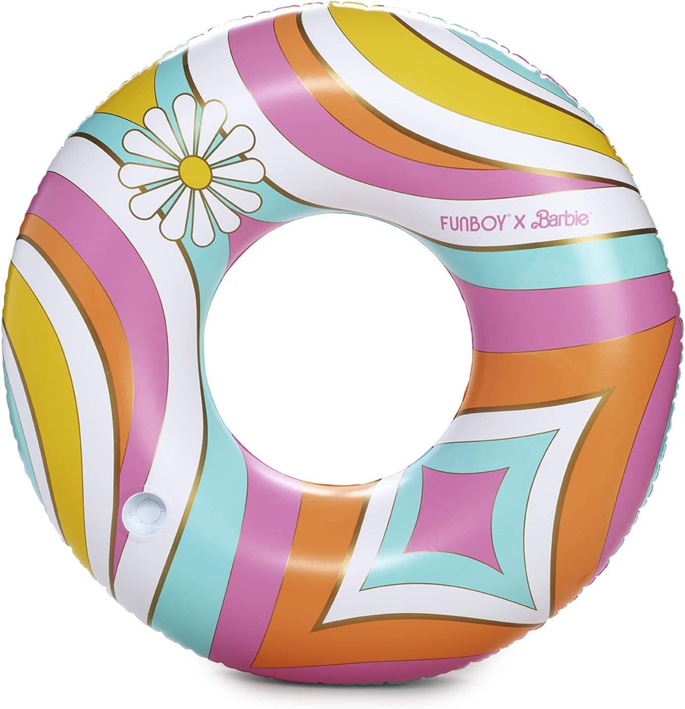 Barbie Luxury Inflatable Golf Cart Summer Pool Float