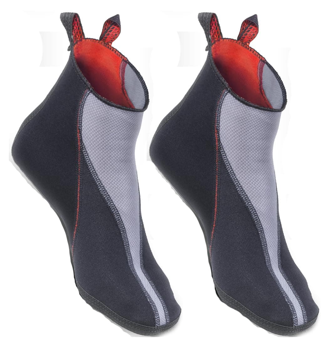 Circulation Thermal Slippers, Black