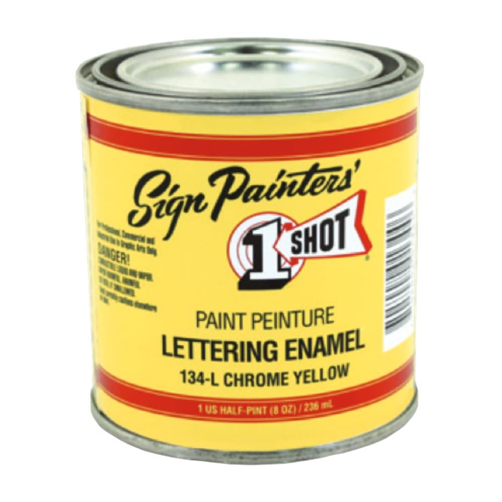 1 Shot 134-l Chrome Yellow 8oz