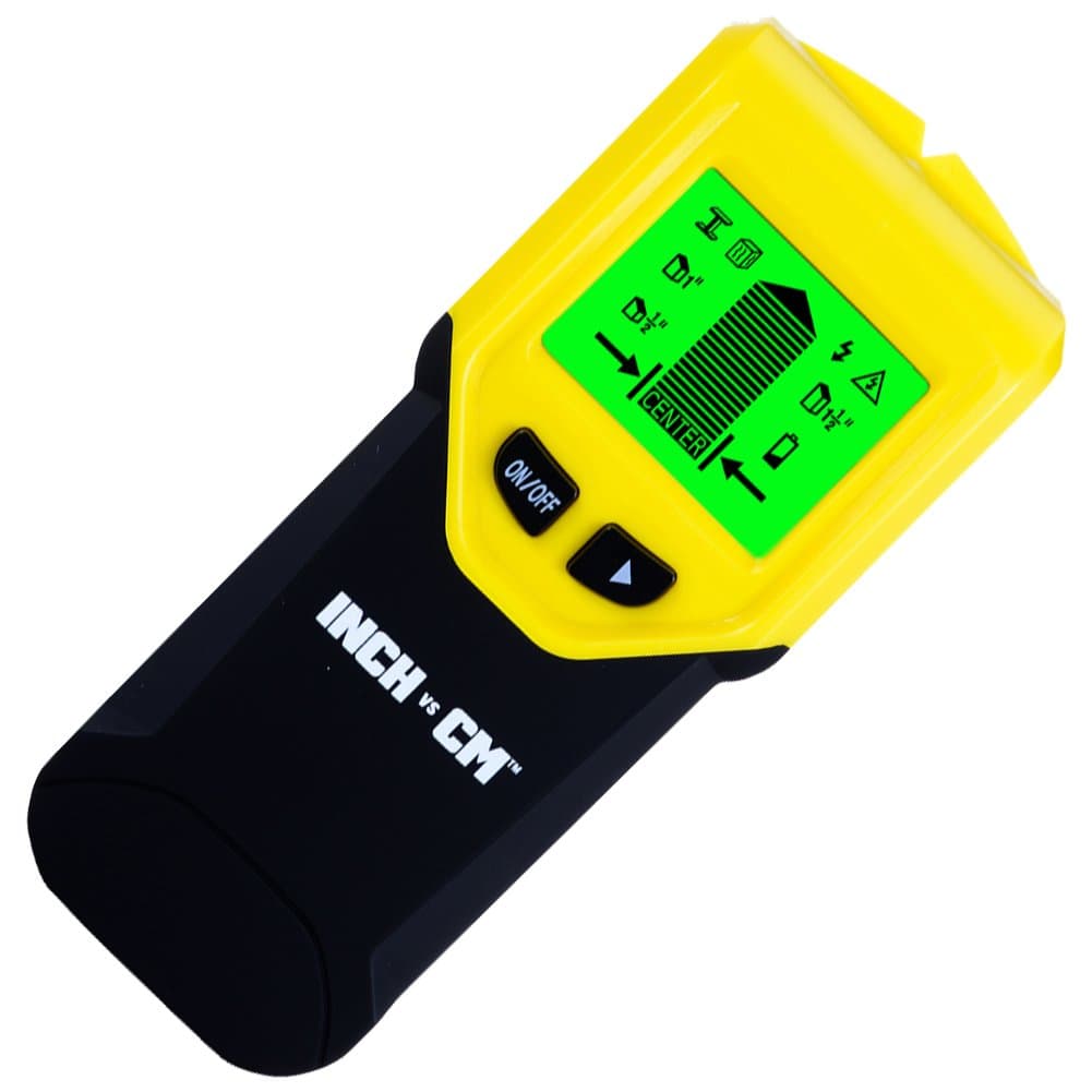 Stud Finder Wall Scanner - 3 in 1 Multi function Electronic Stud Sensor w Large Digital LCD Display & Warning Sound; Stud Center Finder Detects Metal Wood Joist or Beam & Live AC Wires