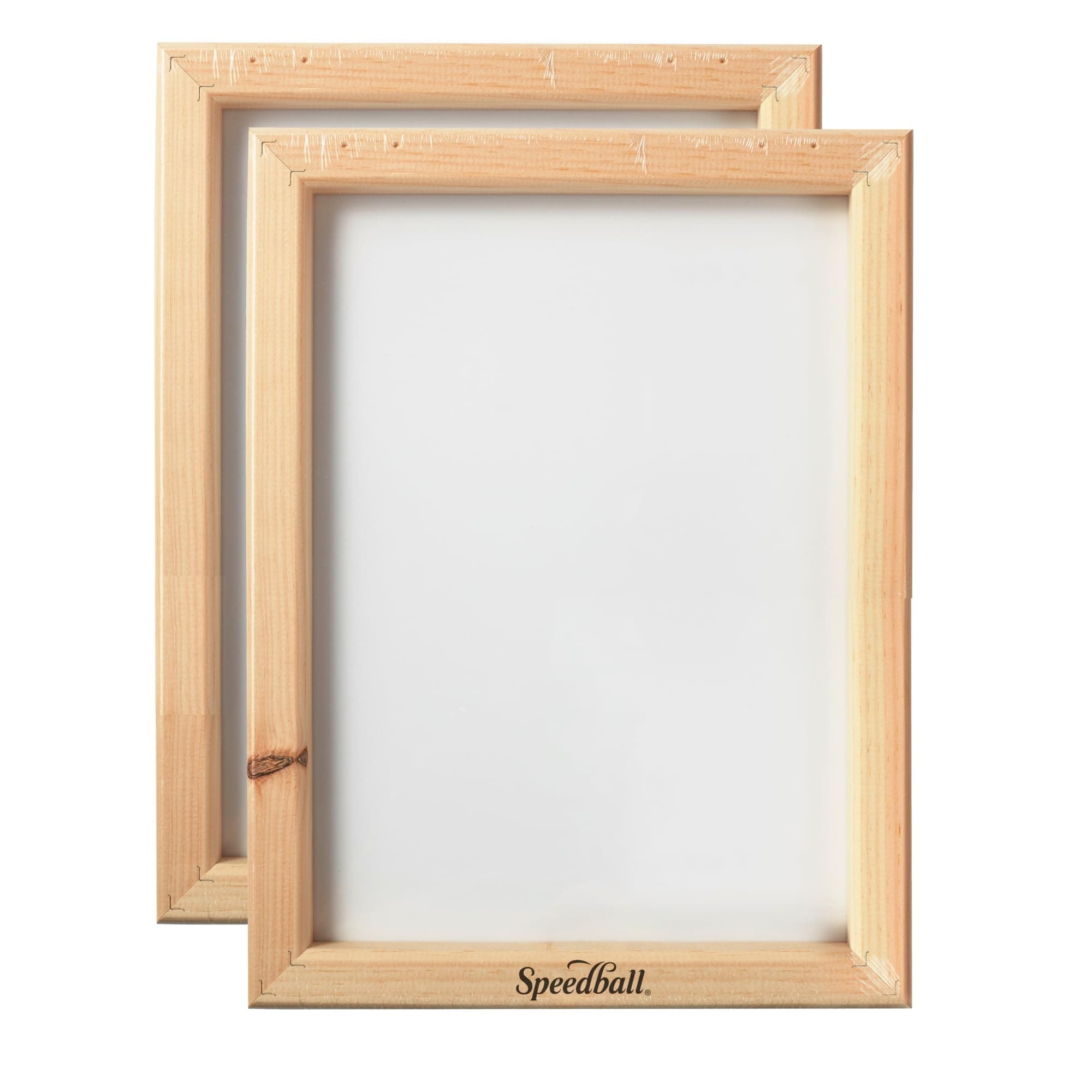 Screen Printing Frame, 10 x 14 Inch, 2-Pack, 110 Monofilament Mesh for Fabric & Graphic, Made in USA